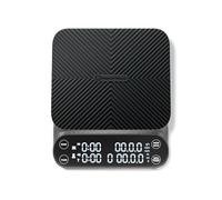 Maestri House S3 Coffee Scale con timer, 3 kg/0,1 g Rechargeable Digital Scale, 3 modalità brew, display regolabile Ratios & Flow rate Display, grado barista per Pour-Over, Espresso, French Press-Grey