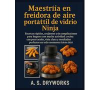 Maestría en freidora de aire portátil de vidrio Ninja