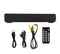 Maestro compatto: altoparlante Bluetooth salvaspazio, soundbar per chiamate in vivavoce nitide, audio coinvolgente in ogni angolo