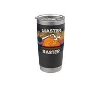 Maestro del Ringraziamento Baster Divertente Turchia Day Fall Dinner Bicchiere termico in acciaio inox doppia parete