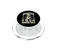Maestro della passeggiata mattutina cane papà PopSockets PopGrip per MagSafe