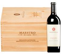Maestro di Cava Rosso Bolgheri Superiore DOC 2019 (BIO) 6 bottiglie in cassetta di legno 4,5 l