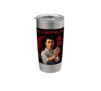 Maestro di Kung Fu Ving Tsun Bicchiere termico in acciaio inox doppia parete