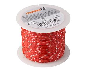 Maestro filo da muratore 100 m X Ø 2,0 mm, rosso/bianco, PP, 6306410