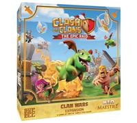 Maestro Media Ventures | Clash Of Clans The Epic Raid Clan Wars Expansion | Espansione Per Gioco Da Tavolo | 2-6 Giocatori | 45-90 Min