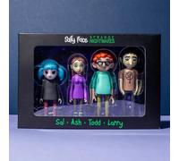 Maestro Media Ventures | Sally Face Strange Nightmares 4 Figure Pack | Accessorio Da Collezione Con Figure | Sal, Ashley, Todd E Larry Fino A 3.5 Pollici
