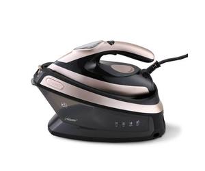 Maestro MR-320C ferro da stiro a caldaia 2400 W 1,5 L Piastra in Ceramica Nero, Oro rosa