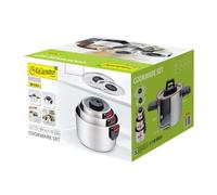 Maestro MR-3530-6 - Set di 6 barattoli con manici pieghevoli