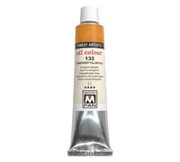 Maestro Pan Colore a Olio Professionale Extra-Fine N. 132 Azure Golden Yellow, 45 ml - Pigmento PY150 Nickel Azo, Tonalità Dorata Trasparente, Elevata Resistenza alla Luce