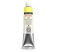 Maestro Pan Colore ad Olio Professionale Extra-Fine N. 111 Brilliant Yellow Light, 45 ml - Giallo Chiaro Luminoso per Artisti, Alta Pigmentazione, Eccellente Resistenza alla Luce