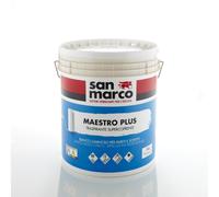 MAESTRO PLUS BIANCO Idropittura traspirante per interni supercoprente SAN MARCO