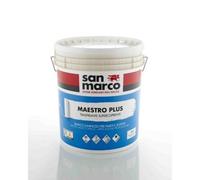 Maestro Plus Idropittura Traspirante Supercoprente Per Interni Rapida Essiccazione (4 LT)