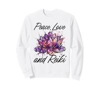 Maestro Reiki Yoga Chakra Pilates Pace Amore E Reiki Felpa