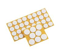 Maestro set feltrini autoadesivi, bianco, 104 pezzi