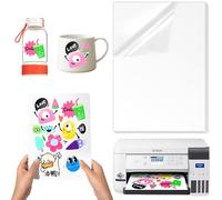 MAEXUS 10 pellicole adesive stampabili in formato A4, trasparenti, per stampanti, stampanti laser e a getto d'inchiostro