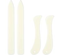 MAEXUS 4 pezzi gamba piegata per carta, gamba piegata, strumento origami, strumento per scanalatura, coltello piegato, tagliacarte per la creazione di carta, lavorazione della pelle