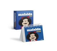 Mafalda 2026, Calendario Escritorio Azul CON CAJA