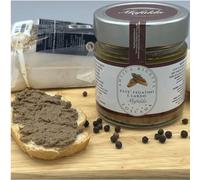 Mafalda Patè di fegatini di pollo e lardo. Antica ricetta toscana. Una prelibatezza che fonde la cremosita’ dei fegatini di pollo con il delicato sapore del lardo Mafalda prodotto dal 1930.180 gr.