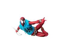 MAFEX # 268 MAFEX SCARLET SPIDER (COMIC VER.) Ver.2.0 - Action figure dipinte, altezza totale 155 mm