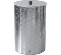 Maffei CONTENITORE ENOLOGICO SALDATO IN INOX CON COPERCHIO lt.400