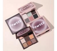 MAFFICK - Shimmer Cream 9 Colors Eyeshadow Palette - 2 Types 02# Dark purple - 12.6g