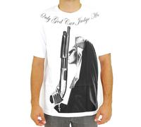 MAFIOSO Sorelle Custode Born Sinner Preghiera God Fucile Urban Tatuaggio T Shirt