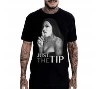 Mafioso Tipsy Just Il Punta Sexy Tatuato Modello Donna Ago Strada Urban T Shirt