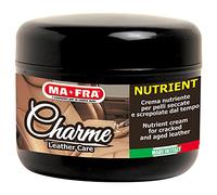 MAFRA, Charme Nutrient, Crema Nutriente e Detergente per Interni Auto in Pelle, Ideale per Pulizia, Riduce Grinze e Decoloramento, Effetto Anti-Invecchiamento, Confezione da 150 ml