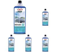 MAFRA, Cristalbel -20°C, Detergente Anticongelante per Vaschette Tergicristallo, Liquido Lavavetri Auto con Azione Anti Calcare per la Pulizia del Parabrezza e Lunotto, Non Lascia Aloni, Formato 1L