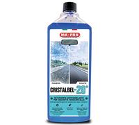 Ma-Fra, Cristalbel -20°C, Detergente Anticongelante per Vaschette Tergicristallo, Liquido Lavavetri Auto con Azione Anti Calcare per la Pulizia del Parabrezza e Lunotto, Non Lascia Aloni, Formato 1L