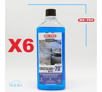 MAFRA CRISTALBEL ARTIC-70 DETERGENTE ANTICONGELANTE CONCENTRATO 1L LAVAVETRI X6