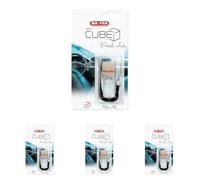 MAFRA, Deo Cube Apple, Profumatore per Auto, Fragranza alla Mela Verde, Rinfresca Abitacolo e Piccoli Ambienti, Design Elegante a Forma di Cubo e Tappo in Legno, Profumazione a Lunga Durata, 5ml