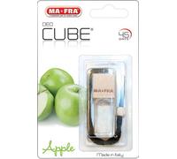 Ma-Fra, Deo Cube Apple, Profumatore per Auto, Fragranza alla Mela Verde, Rinfresca Abitacolo e Piccoli Ambienti, Design Elegante a Forma di Cubo e Tappo in Legno, Profumazione a Lunga Durata, 5ml