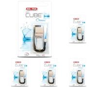 MAFRA, Deo Cube Ocean, Profumatore per Auto, Fragranza Fresca e Marina, Rinfresca Abitacolo e Piccoli Ambienti, Design Elegante a Forma di Cubo e Tappo in Legno, Profumazione a Lunga Durata, 5ml