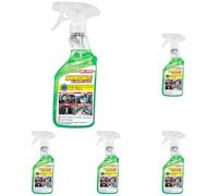 MAFRA, Detergente Igienizzante Superfici Auto, Quick Detailer per interni Senza Alcool, Ideale per Igienizzare Tutte le Superfici Senza Risciacquo, Non lasca Aloni, Formato da 500ml (Confezione da 5)