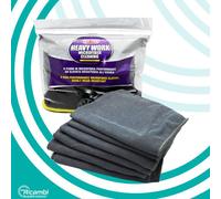 MAFRA Heavy Work Microfiber Cleaning Kit 6 Panni Microfibra Moto Auto 60x40 cm
