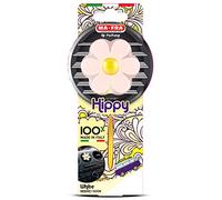 Ma-Fra, Hippy Heaven's Door, Profumatore Auto, Deodorante Auto con Design a Forma di Fiore in Gomma, Colore Bianco, Fragranza Dolce e Delicata fino a 6 Settimane, 1 Unità