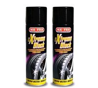 MAFRA KIT 2 PEZZI NERO GOMME EXTREME BLACK BRILLANTEZZA EFFETTO BAGNATO