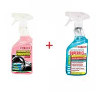 MAFRA KIT 3IN1 TRATTAMENTO CRUSCOTTO + IGIENIZZANTE SUPERFICI AUTO