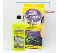 MAFRA KIT LAVAGGIO AUTO SHAMPOO E CERA + GUANTO IN LANA ALL SEASONS IMPERMEABILE