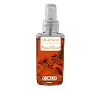 MAFRA - MistyScent Spray Tropical Sunset, Formato 100ml, Profumatore Auto in Spray, Fragranza Fruttata Solare ed Esotica