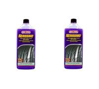 MAFRA NERISSIMO PULISCE LUCIDA RAVVIVA PNEUMATICO NERO GOMME LIQUIDO 1L 2 PEZZI