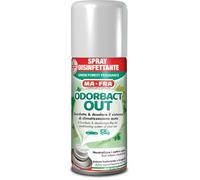 MAFRA, Odorbact Out Green Forest, Disinfetta e Deodora il Sistema di Climatizzazione e l'Abitacolo dell'Auto, Elimina Cattivi Odori, 150 ml