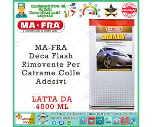 Mafra P0499 Deca Flash Liquido Decaflash Rimovente Catrame Colle Adesivi 4500 ml