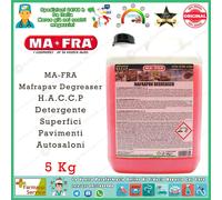 Mafra P0734 Mafrapav Degrease 5 kg Lavapavimenti Detergente Pavimenti Autosaloni