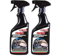 MAFRA, Pulimax, Detergente Per Pulizia Interni, Elimina Sporco Difficile, Neutralizza il Cattivo Odore di Nicotina, Agisce Su Plastica, Tessuto, Skai, Formato da 500 ml (Confezione da 2)