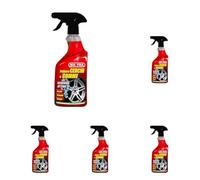 MAFRA, Pulitore Cerchi e Gomme, Deterge e Sgrassa gli Pneumatici delle Auto, Ideale per Rinnovare Cerchi e Gomme, Utilizzabile con Schiuma o Senza Schiuma, Formato 500ml (Confezione da 5)