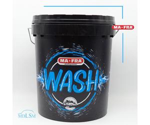 MAFRA SECCHIO WASH VUOTO + COPERCHIO CAPIENZA 21L LAVAGGIO AUTO MOTO "A0424"