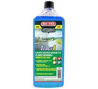 Ma-Fra, Tergy 4, Liquido Lavavetri Pluristagionale per Vaschette Tergicristallo Pronto All'Uso per una Pulizia Efficace e Senza Aloni, con Azione Anticalcare e Antigelo Fino a -5°C, Formato 1000ml