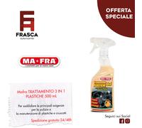 Mafra Trattamento 3 in 1 Plastiche Per Lavaggio Interno Plastiche e Cruscotto